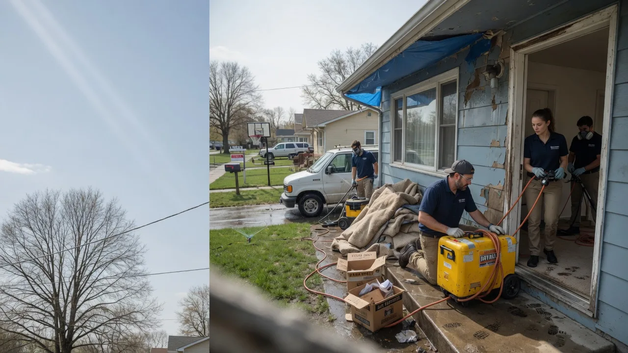 Basement Flood Cleanup in Wiggins, MS near me